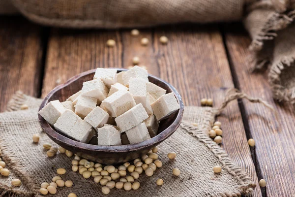 Bloco de tofu — Fotografia de Stock