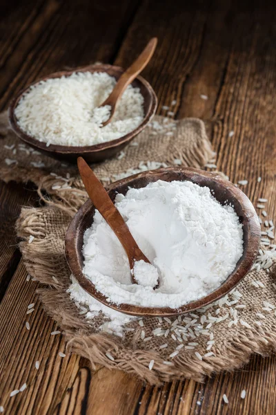 Farina di riso bianco — Foto Stock
