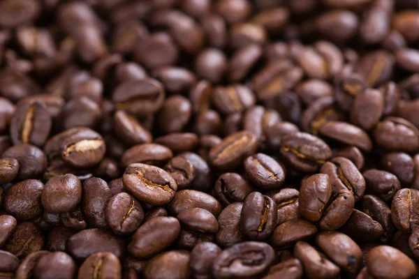 Roasted Coffee Beans Background — Stock Photo, Image