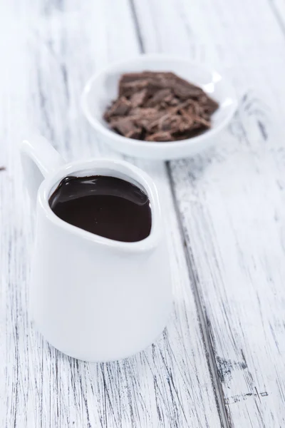 Dessert Sauce (Chocolate) — Stock Photo, Image