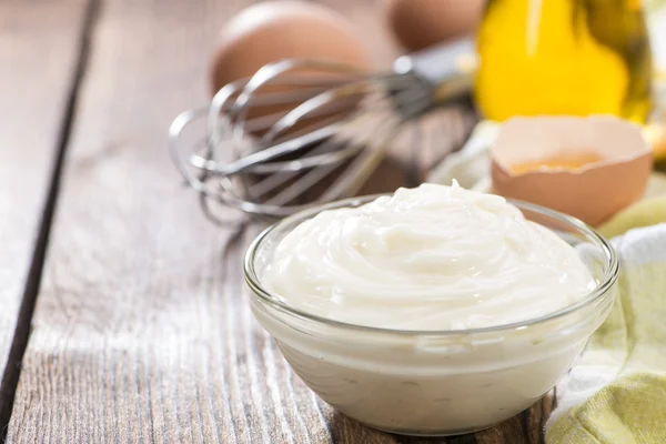 Homemade Mayonnaise — Stock Photo, Image