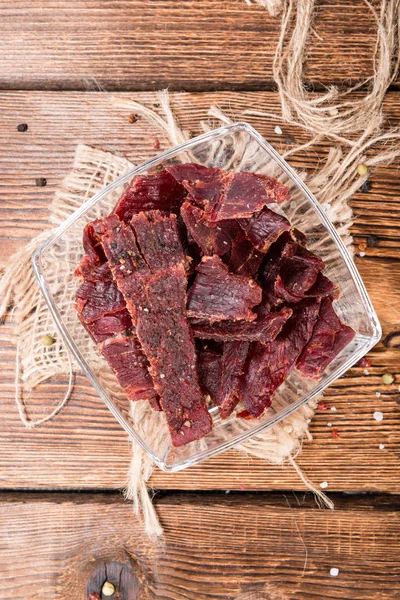 Portion Rindfleisch ruckelig — Stockfoto