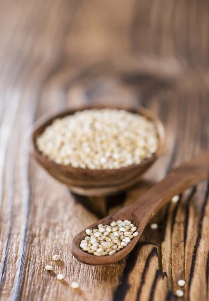 Pişmemiş Quinoa bölümünü — Stok fotoğraf