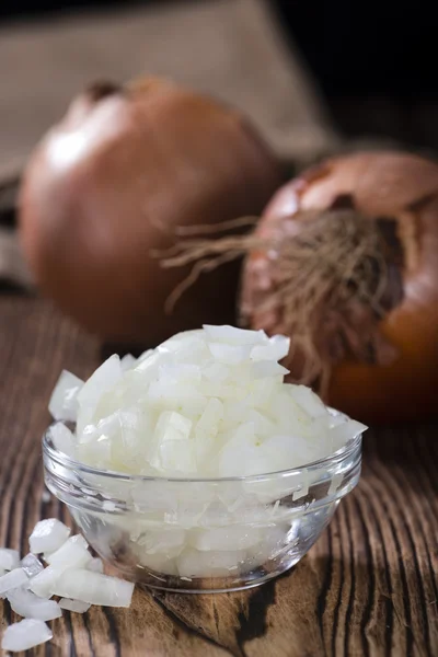 Surowej białej cebuli — Zdjęcie stockowe