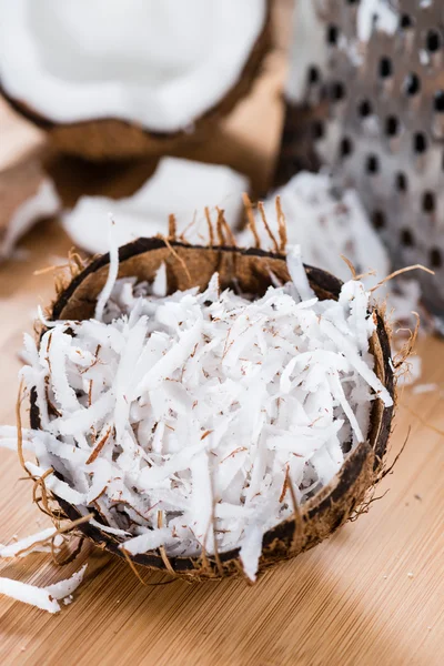 Tas de noix de coco râpée — Photo