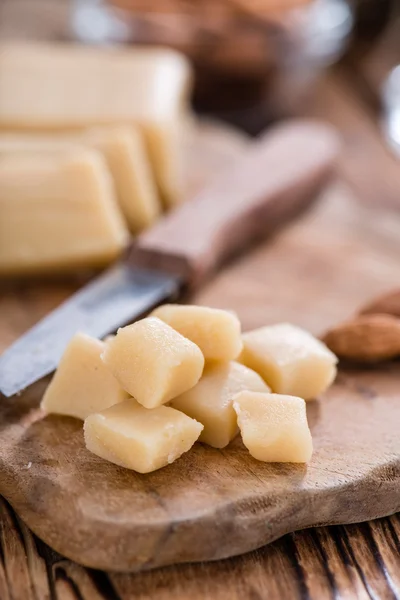 Raw Marzipan close-up — Fotografia de Stock