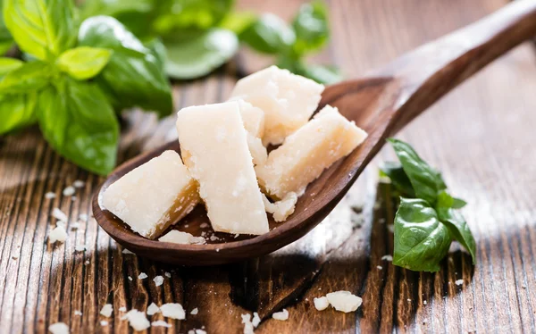 Portion of Parmesan Cheese — Stock Photo, Image