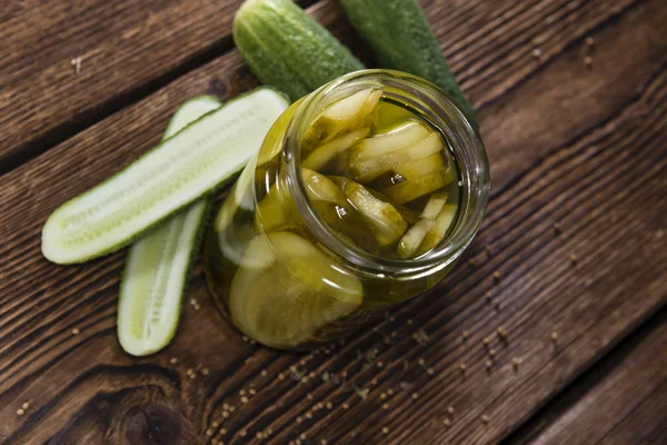 Pepinos en rodajas (en escabeche ) —  Fotos de Stock