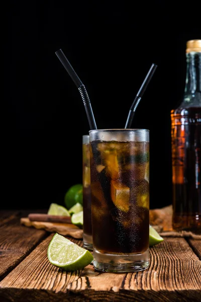 Hideg Cuba Libre Longdrinks — Stock Fotó