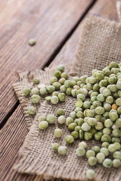 Dried green Peas — Stock Photo, Image