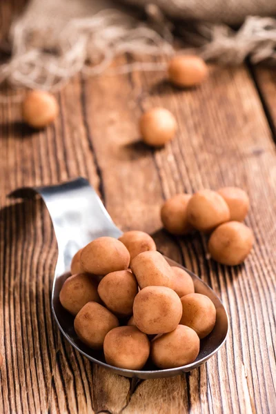 Domácí marcipán brambory — Stock fotografie