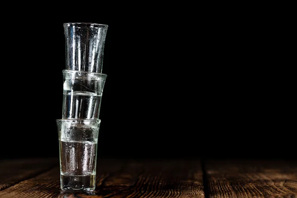 Mucchio di bicchierini vuoti — Foto Stock