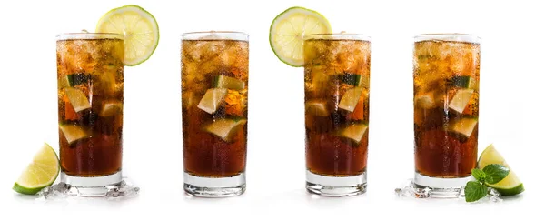 Cuba Libre Longdrinks — Stockfoto