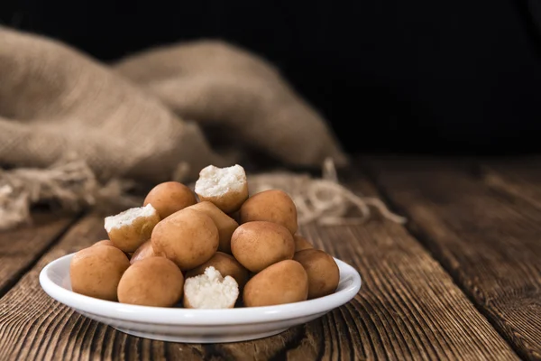 Ev yapımı badem ezmesi patates — Stok fotoğraf