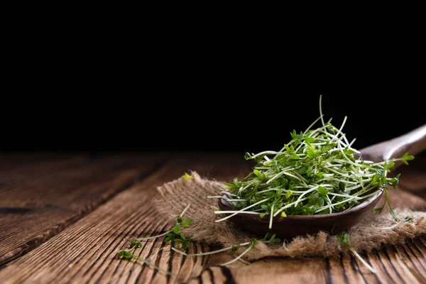 Fresh Garden Cress — Stock Photo, Image