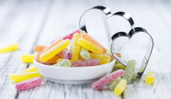 Gummi 사탕의 부분 — 스톡 사진