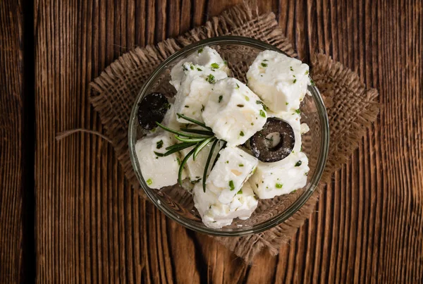 Queijo feta marinado — Fotografia de Stock