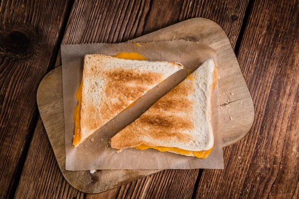 Frischkäse-Sandwich — Stockfoto