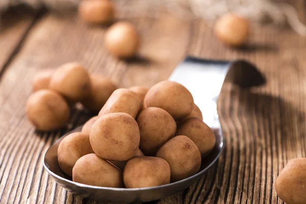 Ev yapımı badem ezmesi patates — Stok fotoğraf