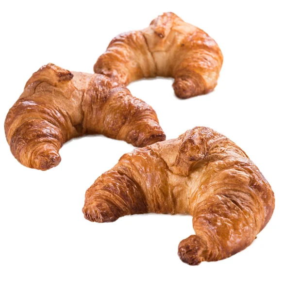 Croissants frescos assados — Fotografia de Stock