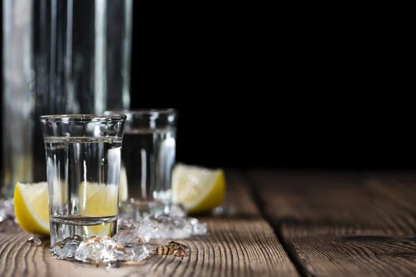 Shot of ice cold Vodka — Stock Photo, Image