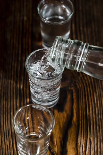 Shot of ice cold Vodka — Stock Photo, Image