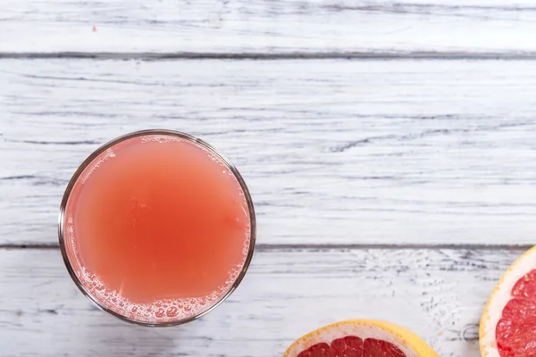 Frischer Grapefruitsaft — Stockfoto