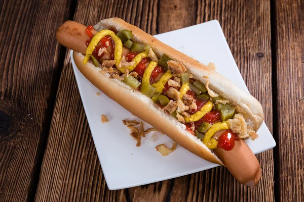 Friss készült Hot Dog — Stock Fotó