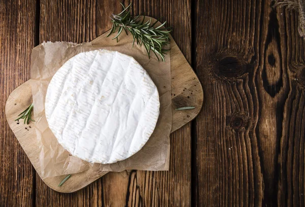Creamy Camembert on table — Stock Photo, Image