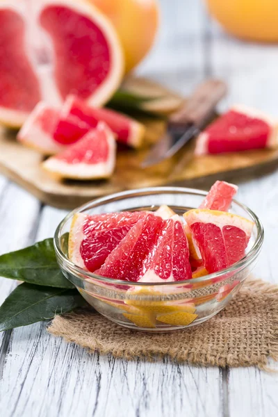 Gedeelte van verse Grapefruit — Stockfoto