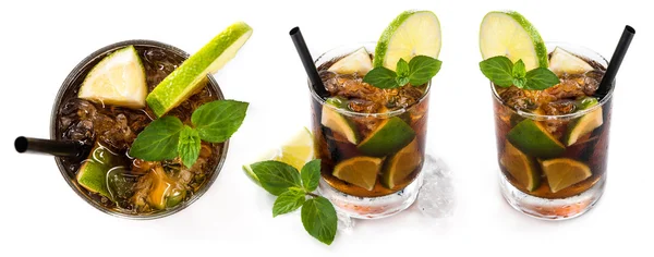 Longdrinks Cuba Libre — Stockfoto