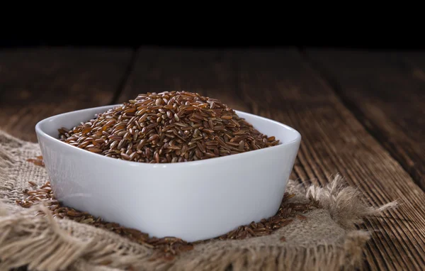 Portion of Red Rice — Stock Photo, Image