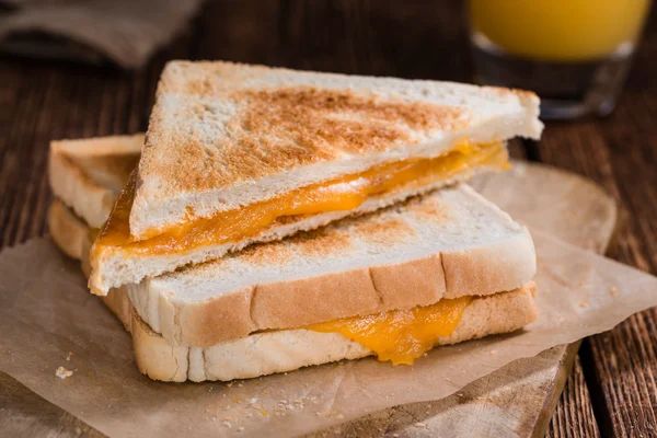 Fresh Cheese Sandwich — Stock Photo, Image