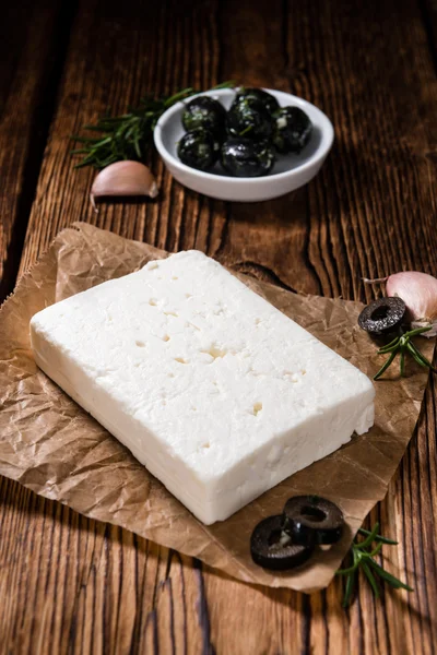 Brânză feta proaspete — Fotografie, imagine de stoc