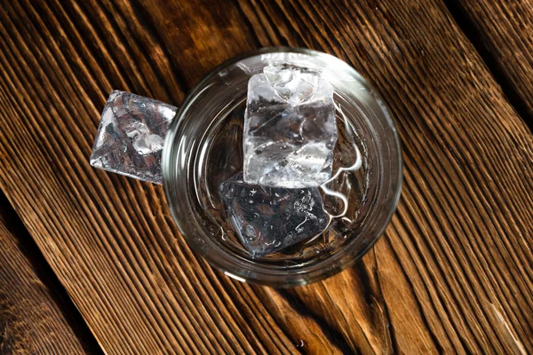 Vodka Shot with ice — Stock Photo, Image