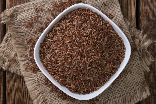 Porción de arroz rojo —  Fotos de Stock