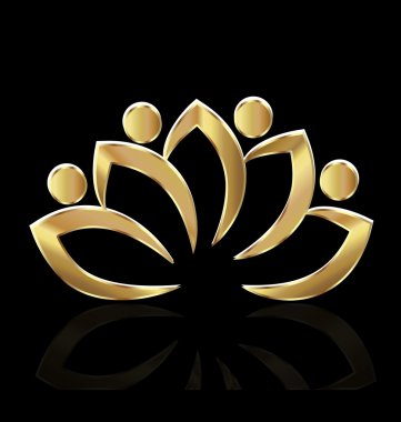 Altın lotus logosu