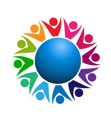 Logo çalışması Pembe çiçek