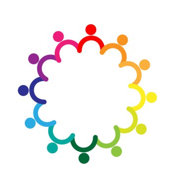 ekip çalışması eller logo holding