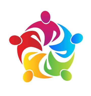 Logo çalışması dostluk iş 