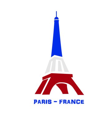 Eyfel Kulesi Paris Fransa logosu