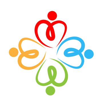 Logo kalp aşk çalışması