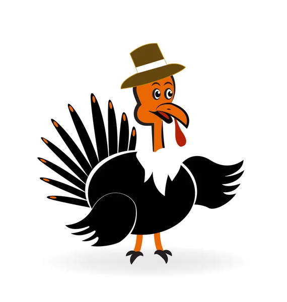 Logo de Thanksgiving Turquie — Image vectorielle