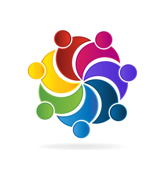 Logo gens d'affaires — Image vectorielle