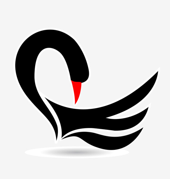 Black swan logo