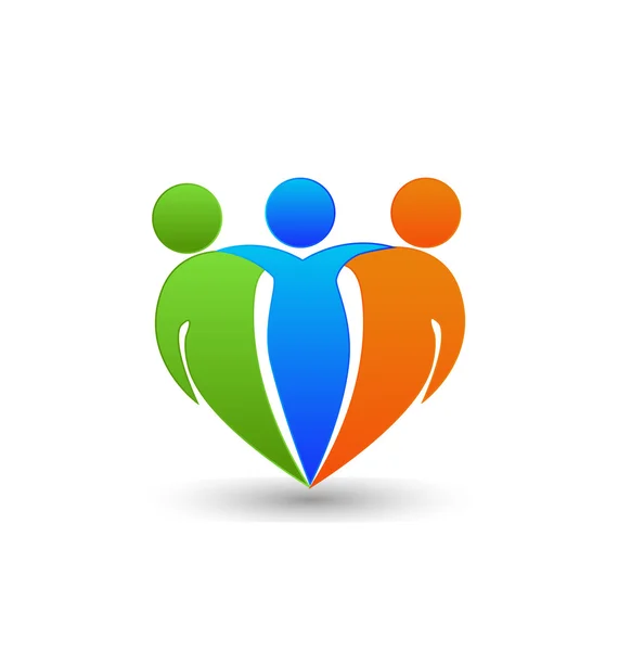 Partner Freunde Logo — Stockvektor