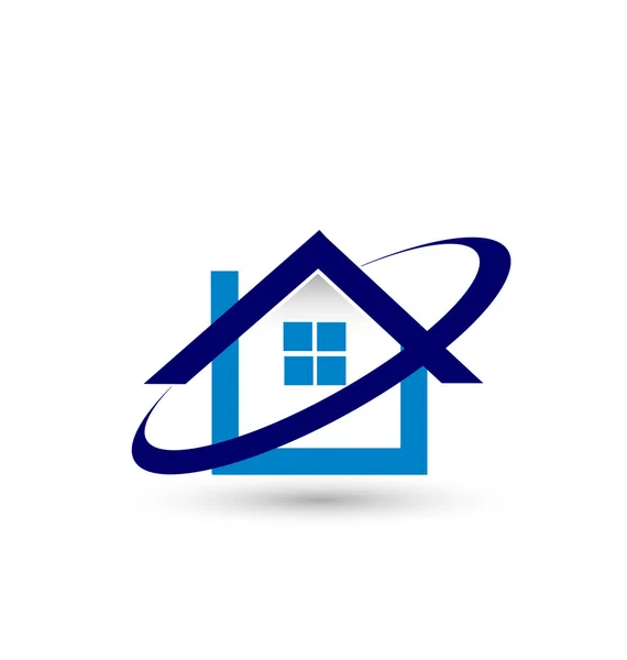 Логотип House for Real Estate — стоковый вектор