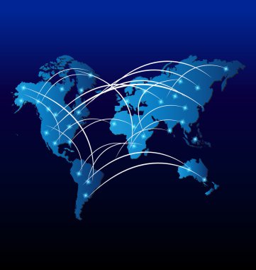 Dünya Ticaret internet web ağ bağlantıları