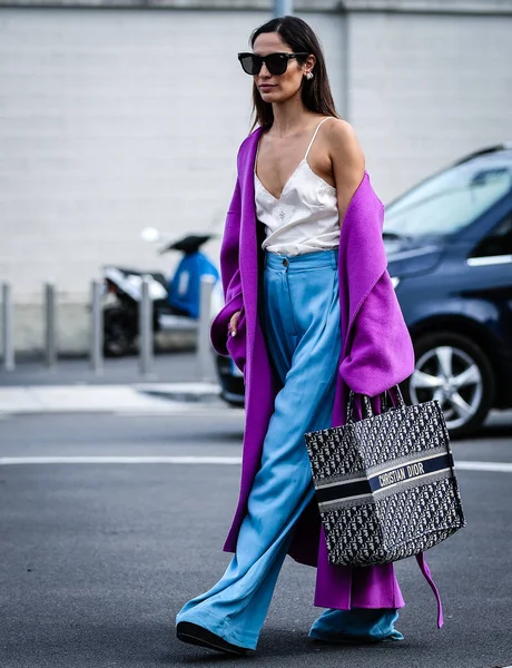 Milão Itália Setembro 2019 Mulheres Rua Milão — Fotografia de Stock