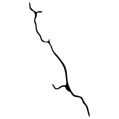 Kintsugi esprisi. Deprem ve zemin çatlakları, delik etkisi, Craquelure ve hasarlı doku. Vektör illüstrasyonları kintsugi dekorasyonları, deprem, kaza, yıkım konularında kullanılabilir.